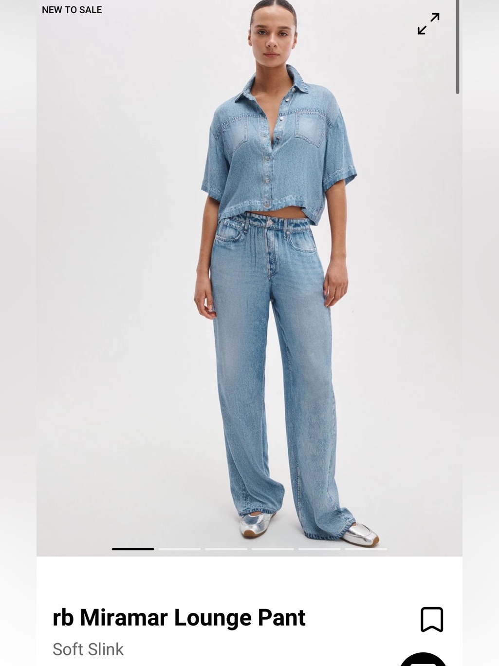Nwt Rag & Bone Miramar Lounge Pant
